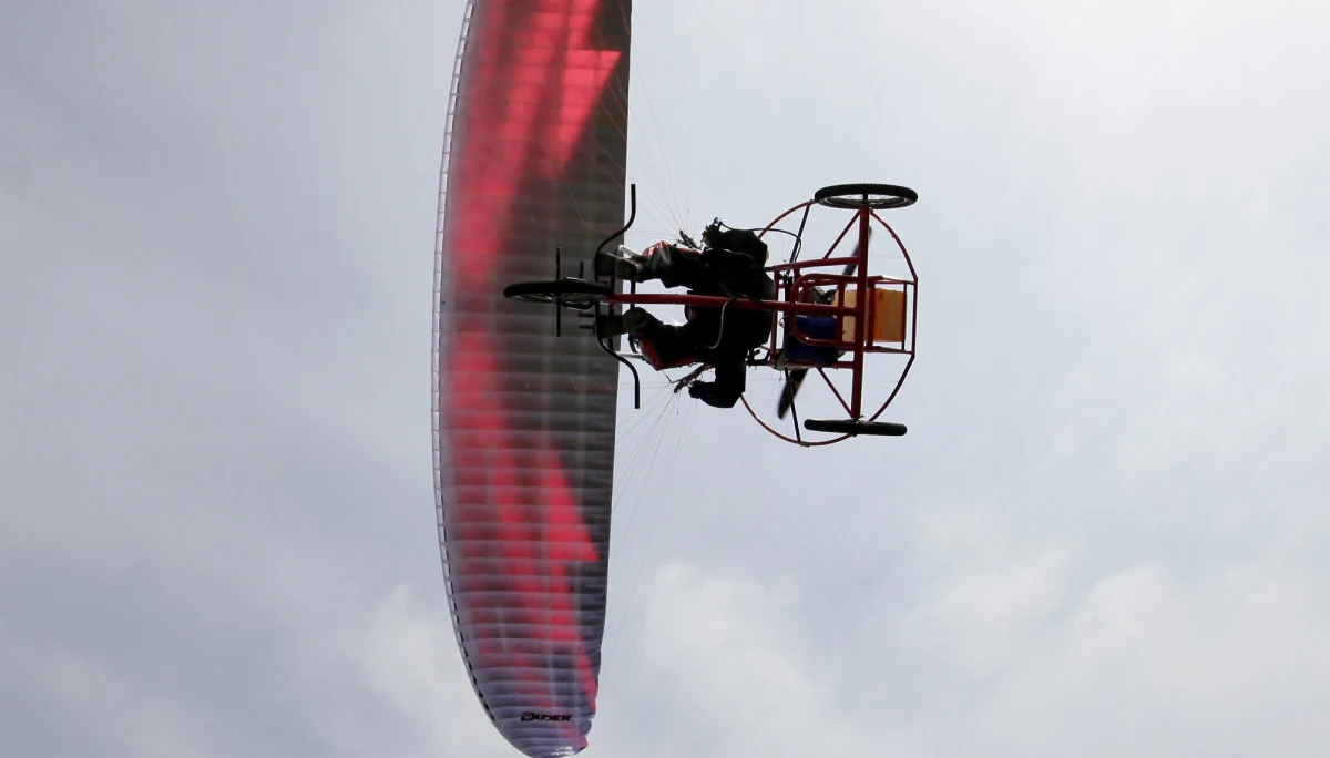 ​Tragiczny wypadek motoparalotni w Małopolsce. Zginął lecący nią mężczyzna.
