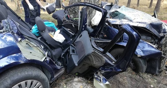 Lekarzom nie udało się uratować 26-latki rannej w wypadku na trasie Bytnica-Głębokie w Lubuskiem. W sobotę Ford Mondeo z młodym małżeństwem w środku uderzył w drzewo. 27-letni kierowca zginął na miejscu, a jego 26-letnia pasażerka została ranna i zakleszczona w pojeździe.