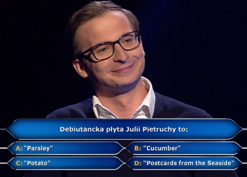 Jak w konkursie na "zięcia roku" wypadł Jacek Piątkowski, który startował w "Milionerach"?
