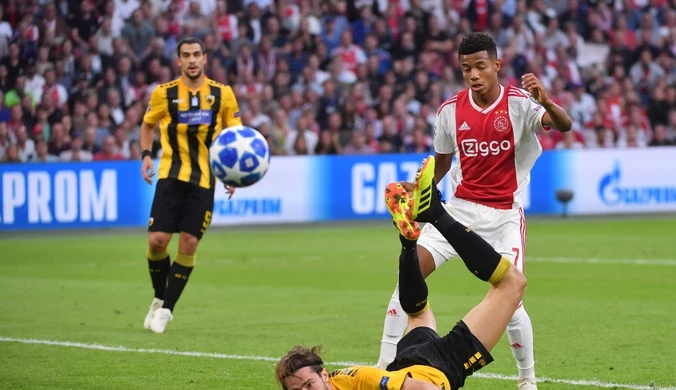 Liga Mistrzów: Ajax pokonał w Amsterdamie AEK Ateny