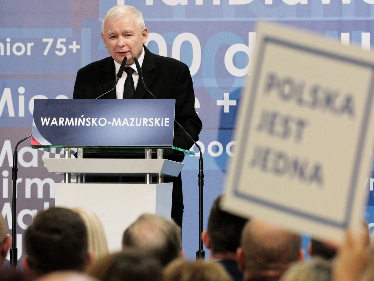 "Nienawiść do własnej ojczyzny jest jedną z chorób, która dotknęła części sędziów i która prowadzi do nieszczęść" – powiedział prezes Prawa i Sprawiedliwości przemawiając w Olsztynie na konwencji tej partii. Jarosław Kaczyński wypowiedział te słowa nawiązując do reformy sądownictwa. 