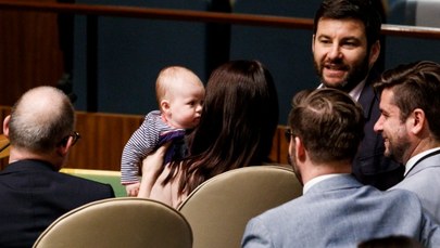 Premier Nowej Zelandii zabrała na obrady ONZ… 3-miesięczną córeczkę