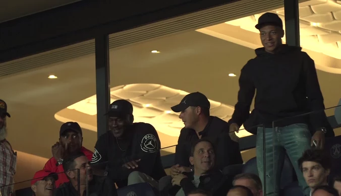 Michael Jordan oglądał z trybun mecz PSG. Wideo