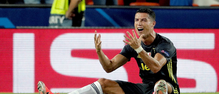 Portugalski piłkarz Juventusu Turyn Cristiano Ronaldo będzie pauzował w jednym meczu Ligi Mistrzów. To konsekwencja czerwonej kartki, jaką został ukarany 19 września w spotkaniu grupy H z Valencią (2:0)