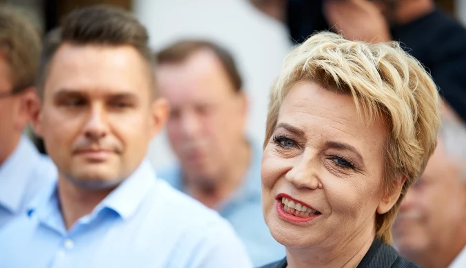 Hanna Zdanowska poparła Artura Dunina