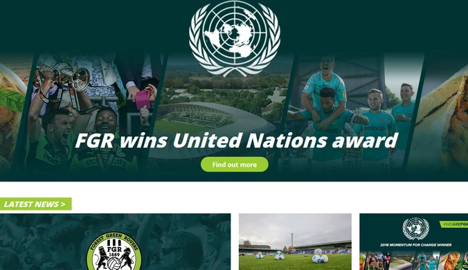 Forest Green Rovers. Proekologiczny klub piłkarski z Anglii nagrodzony przez ONZ