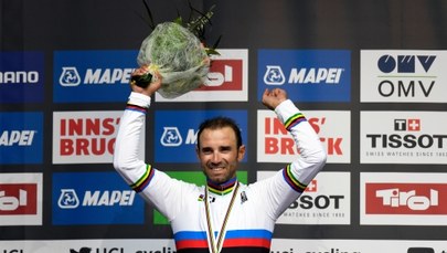 MŚ w kolarstwie: Wygrał Valverde, Polacy rozczarowali