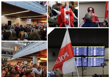 Polscy siatkarze już w kraju! Na lotnisku powitały ich tłumy kibiców