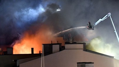 Pożar kamienicy w Szczecinie. Powołano sztab kryzysowy