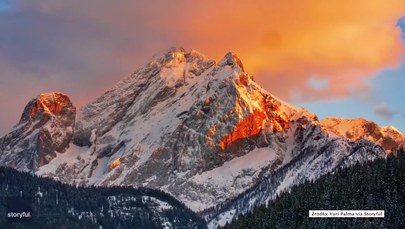 Bajkowy krajobraz we włoskich Alpach. Filmowiec uchwycił urok Dolomitów
