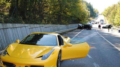 Wypadek na Słowacji: Będzie areszt dla kierowców porsche, ferrari i mercedesa?