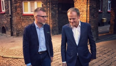 Tusk w Katowicach. Pokazał się z kandydatem na prezydenta 