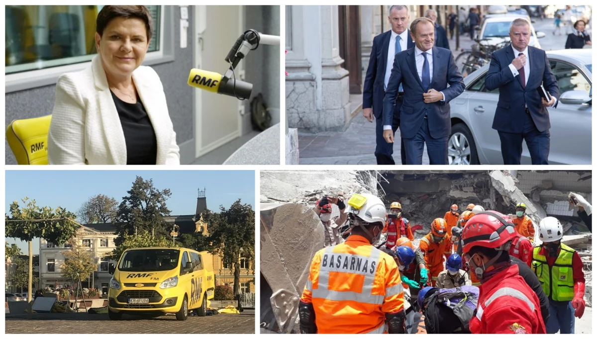 Beata Szydło mówi o taśmach z Mateuszem Morawieckim, że to „uderzenie w szefa rządu”, Donald Tusk odwiedza Kraków, kontrowersyjny Brett Kavanaugh zostaje w USA sędzią Sądu Najwyższego, a w Bułgarii brutalnie zostaje zamordowana dziennikarka – to działo się w Polsce i na świecie przez weekend. Specjalnie dla Was przygotowaliśmy zbiór najważniejszych informacji.