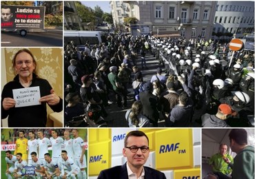 Dużo polityki, zadyma w Lublinie, piłkarska potyczka z Włochami... [PODSUMOWANIE WEEKENDU]