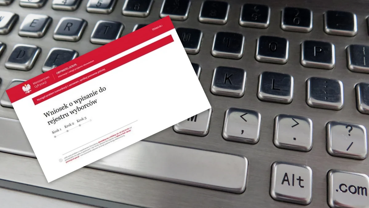 Są problemy z dopisywaniem się do rejestru wyborców przez internet. Dostajemy od Was dużo sygnałów, że umożliwiająca to rządowa strona internetowa nie działa poprawnie.