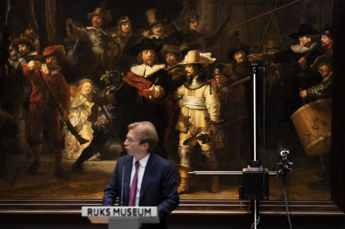 Słynny obraz Rembrandta "Straż nocna" przejdzie konserwację na oczach widzów w galerii muzealnej, transmitowaną również przez internet - poinformowało Rijksmuseum w Amsterdamie. Prace rozpoczną się w lipcu przyszłego roku.