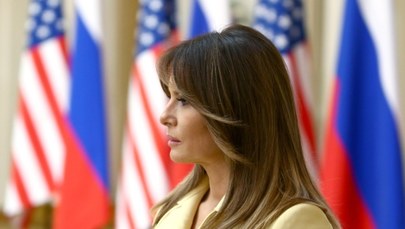 Awaria samolotu z Melanią Trump.  W kabinie był dym