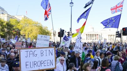 Londyn: Marsz przeciwników Brexitu