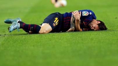 Lionel Messi ma pękniętą kość. Przed nim trzy tygodnie przerwy
