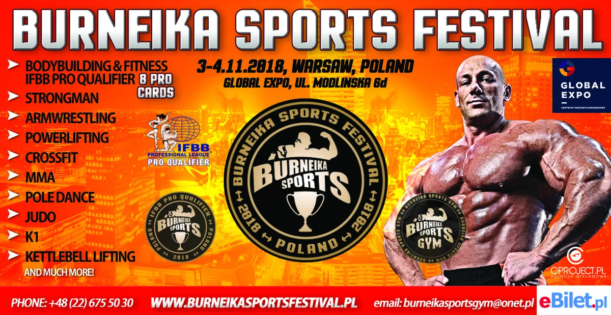 ​Burneika Sports Festival będą największymi targami sportowymi w Polsce, naprawdę mocne uderzenie. 