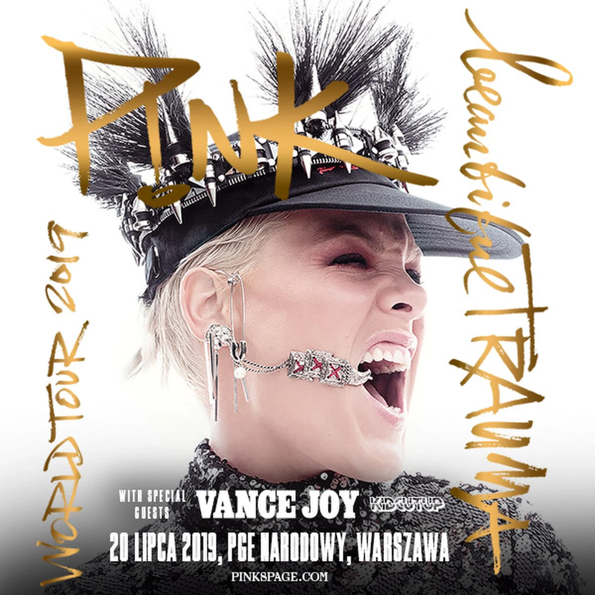 Międzynarodowa ikona pop Pink zagra koncert w Polsce w ramach trasy koncertowej Beautiful Trauma World Tour 2019. Artystka słynąca z niezwykle silnego i wyjątkowego głosu oraz profesjonalnych i dynamicznych występów zagra na PGE Narodowym w Warszawie 20 lipca 2019 roku. Bilety są już dostępne w ogólnej sprzedaży. 