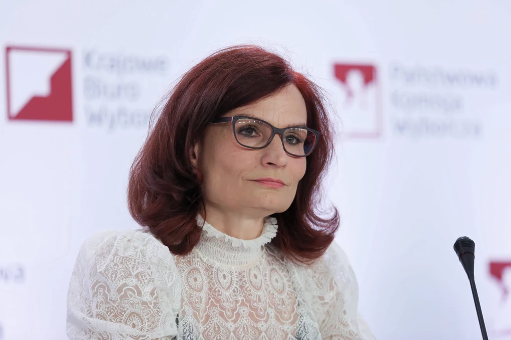 Szefowa Krajowego Biura Wyborczego Magdalena Pietrzak