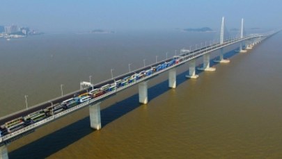 ​Najdłuższy most na świecie otwarty. Gigantyczny koszt budowy