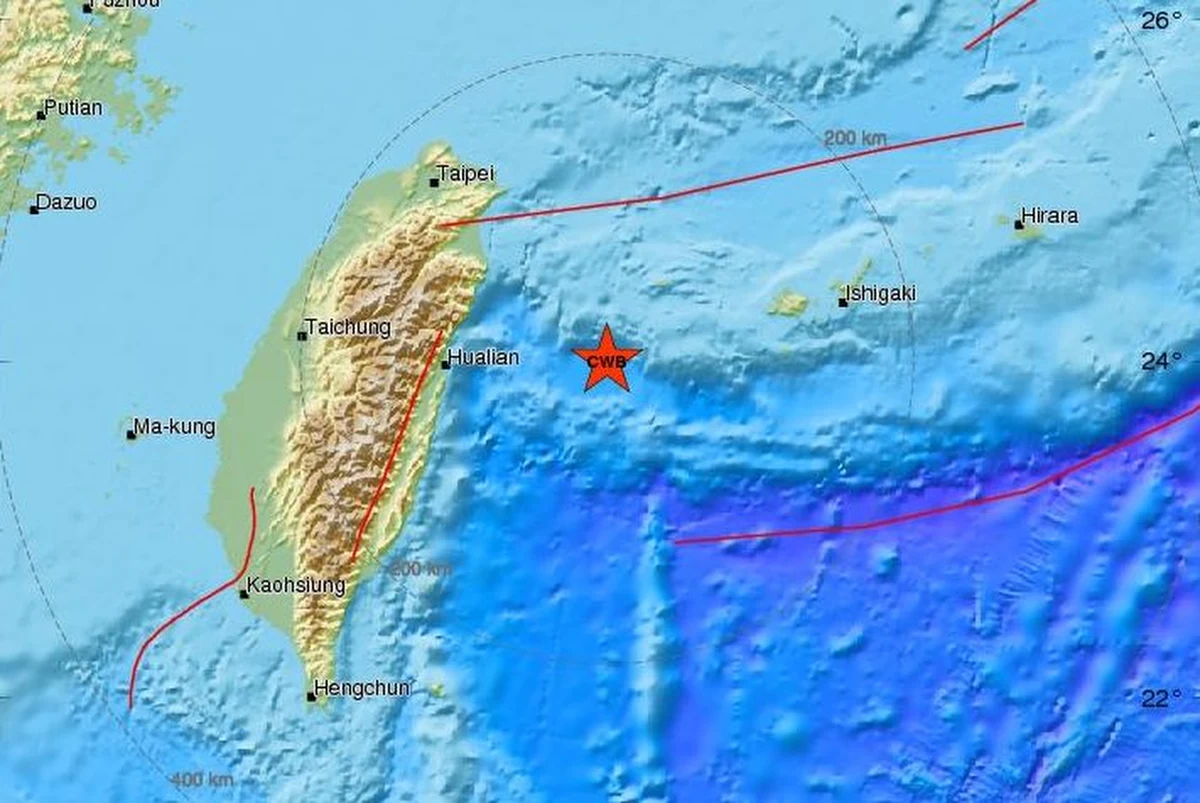 Silne trzęsienie ziemi nawiedziło we wtorek Tajwan. Służby poinformowały, że miało magnitudę 6. Epicentrum znajdowało się około 100 kilometrów od miasta Hualien na wschodnim wybrzeżu wyspy.