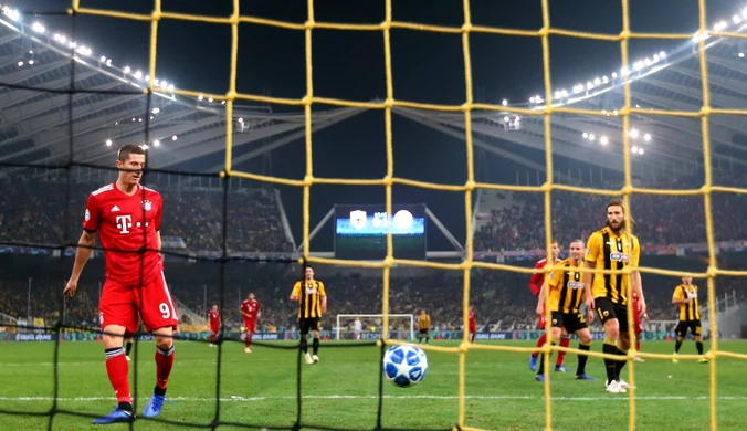 AEK Ateny - Bayern Monachium 0-2 w 3. kolejce Ligi Mistrzów