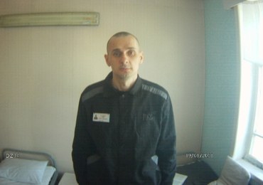 Więziony w Rosji ukraiński reżyser Ołeh Sencow z nagrodą im. Sacharowa