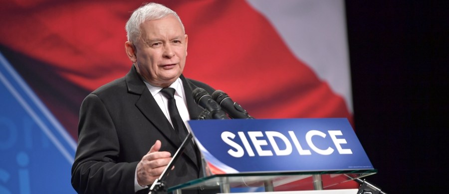 "W Polsce niestety  mamy dzisiaj tą wojnę totalną. Wojnę totalną, którą nam wypowiedziała opozycja, bo my wojny totalnej nie chcemy" – stwierdził w Siedlcach prezes Prawa i Sprawiedliwości Jarosław Kaczyński. "My chcemy zgody, współpracy. My chcemy tego wspólnego celu" – zapewnił.