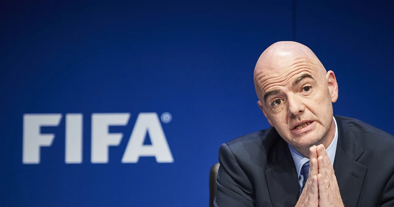 Prezydent FIFA Gianni Infantino