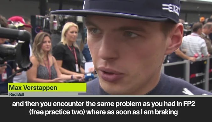 Formuła 1. Verstappen przed GP Meksyku. Wideo