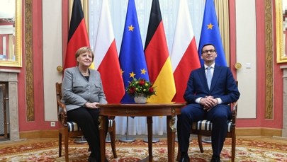 ​Angela Merkel w Warszawie. Spotkała się z Mateuszem Morawieckim