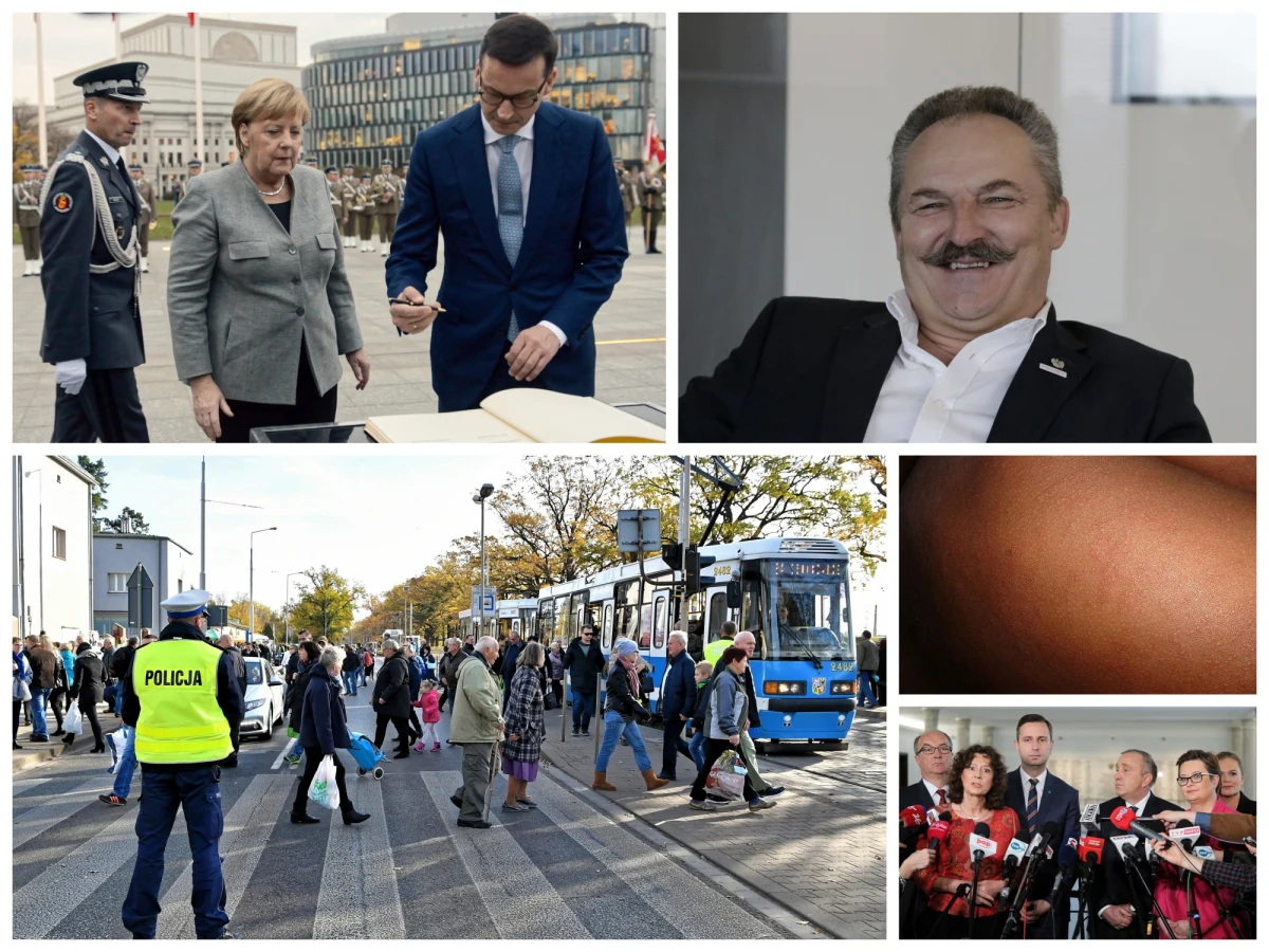 Jeszcze popołudniu była mowa o 11 przypadkach zakażenia odrą w Pruszkowie, wieczorem ta liczba wzrosła do 13. Informacja o tym, że ognisko epidemiczne się rozszerza zelektryzowała opinię publiczną. W piątek dowiedzieliśmy się też, o czym podczas spotkania w Warszawie rozmawiali Angela Merkel i Mateusz Morawiecki, oraz że Marek Jakubiak odchodzi z klubu Kukiz'15. Specjalnie dla Was przygotowaliśmy zestawienie najważniejsze wydarzenia dnia!