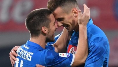 Wygrana Napoli po golu Arka Milika i hat-tricku Mertensa