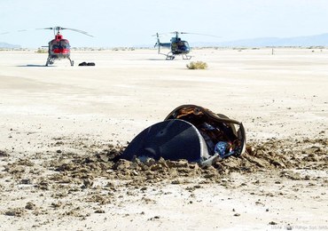 NASA ujawnia zdjęcie "latającego spodka". 14 lat temu rozbił się w Utah