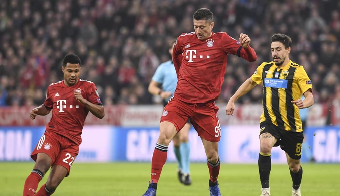 Liga Mistrzów: Bayern Monachium - AEK Ateny 2-0. Lewandowski z dwoma golami