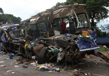 Dwa autobusy zderzyły się w Zimbabwe. 47 osób nie żyje