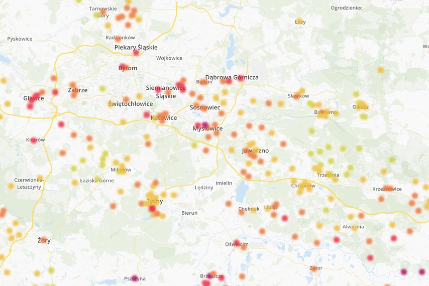 /airly /Zrzut ekranu