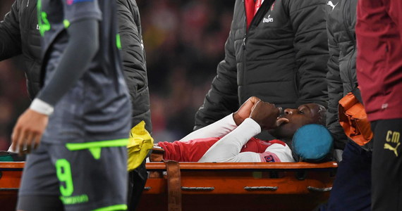 Liga Europejska. Arsenal Londyn - Sporting Lizbona 0-0. Koszmarna kontuzja Welbecka