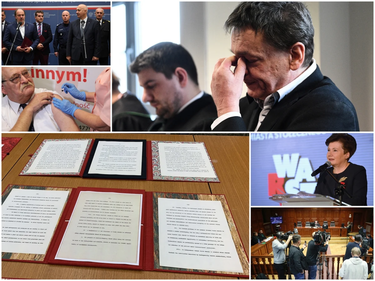 Poznaliśmy szczegóły porozumienia policjantów z MSWiA, Piotr Tymochowicz został skazany za posiadanie pornografii dziecięcej, prezydenci Warszawy i Wrocławia złożyli zażalenia na decyzje sądów w sprawie organizacji w tych ośrodkach marszów 11 listopada, poznaliśmy nowe stawki VAT. Oto wydarzenia, którymi żyła opinia publiczna w piątek. Specjalnie dla Was przygotowaliśmy zestawienie najważniejszych informacji dnia!