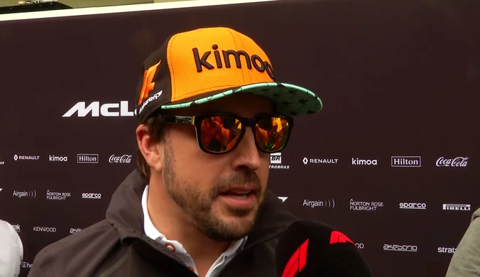 Alonso przed GP F1 w Brazylii. Wideo