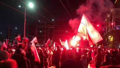 Wrocław: Marsz Polski Niepodległej rozwiązany ze względu na bezpieczeństwo