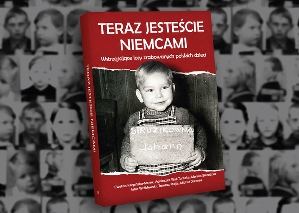 Książka powstała w wyniku akcji "Zrabowane dzieci", prowadzonej przez redakcje Fakty portalu Interia oraz stację Deutsche Welle. Tytuł ukazał się nakładem krakowskiego Wydawnictwa M. 