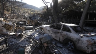 Rośnie liczba ofiar pożarów w Kalifornii. Ponad 100 osób jest zaginionych