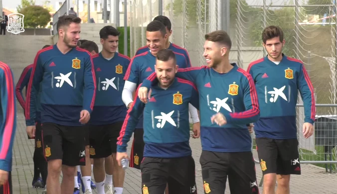 Hiszpanie w dobrym nastroju przed rewanżowym meczem z Chorwacją