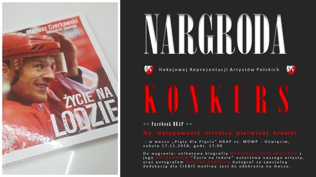 /Hokejowa Reprezentacja Artystów Polskich /Materiały prasowe