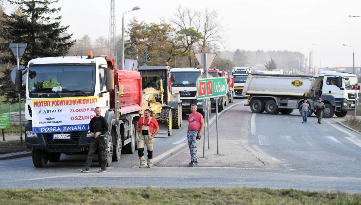 W przyszły czwartek podwykonawcy włoskiej firmy Astaldi, którzy nie otrzymali pieniędzy za prace przy przebudowie linii kolejowej Lublin-Warszawa chcą zablokować budowę metra i południowej obwodnicy Warszawy. Te inwestycje wciąż prowadzone są w Polsce przez Astaldi. Pismo w tej sprawie podwykonawcy wysłali do Astaldi oraz m.in. premiera, ministra infrastruktury, PKP PLK i władz stolicy. 