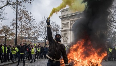 Wielkie protesty we Francji. W Paryżu doszło do starć z policją
